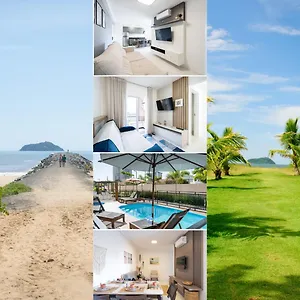 Apartamento Completos A 15min Beto Carreiro Com Wi-fi Churrasqueira Em Com Piscina Portaria 24h Ideal Familia, Piçarras